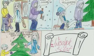 Jak narysować komiks świąteczny - proste techniki i inspiracje