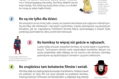 Dlaczego warto czytać komiksy? Odkryj ich niezwykłe korzyści