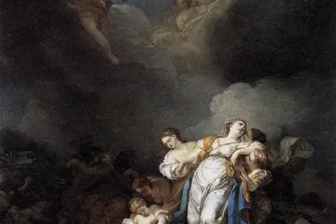 Mit o Niobe całość: tragiczna historia matki i jej dzieci
