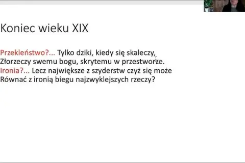Koniec wieku XIX wiersz - analiza i głębokie znaczenie utworu