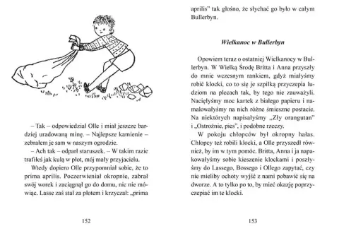 Kto w książce Dzieci z Bullerbyn opowiada o przygodach dzieci?