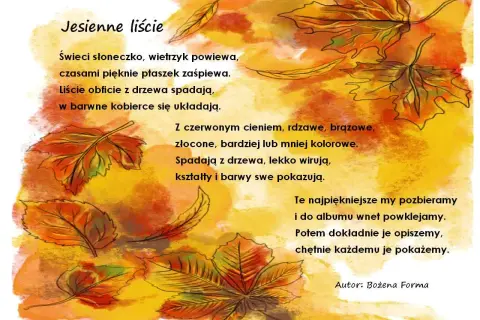 Wiersze o jesiennych liściach – piękno i emocje jesieni w poezji