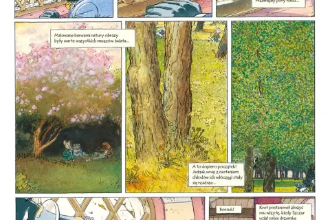 O czym szumią wierzby komiks - odkryj magiczny świat przygód