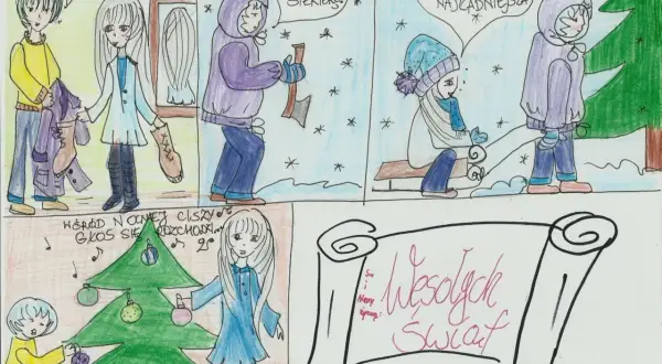 Jak narysować komiks świąteczny - proste techniki i inspiracje