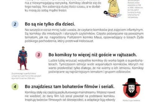 Dlaczego warto czytać komiksy? Odkryj ich niezwykłe korzyści
