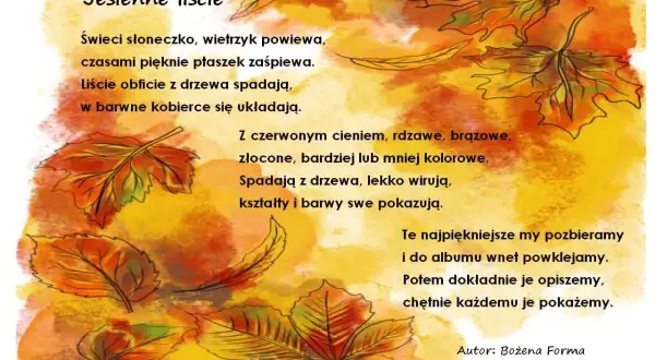 Wiersze o jesiennych liściach – piękno i emocje jesieni w poezji
