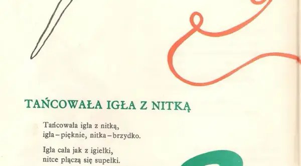 Igła z nitką wiersz - odkryj ukryte znaczenie i moralność w poezji