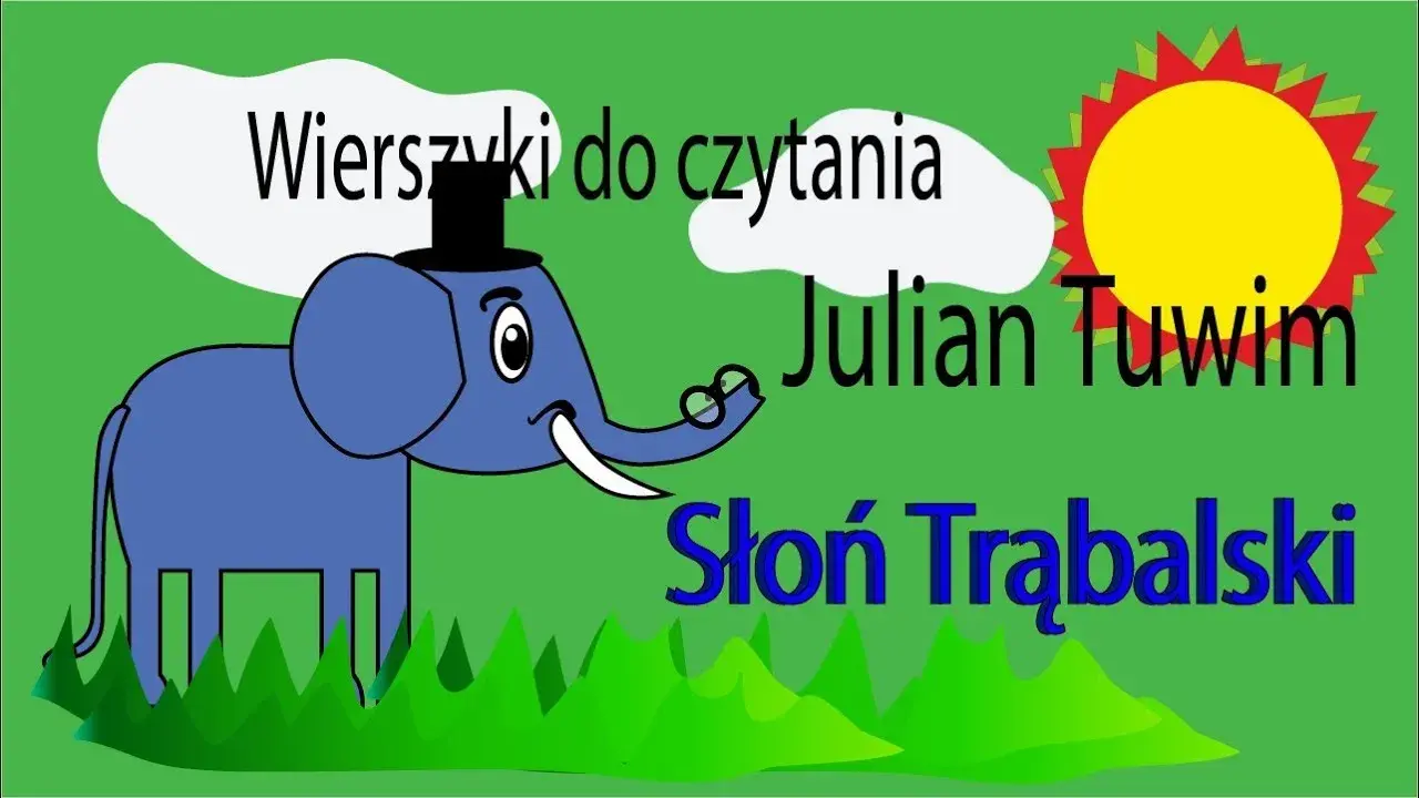 Słoń trąbalski wiersz – pełny tekst, analiza i ciekawostki o poezji