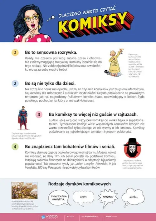 Dlaczego warto czytać komiksy? Odkryj ich niezwykłe korzyści